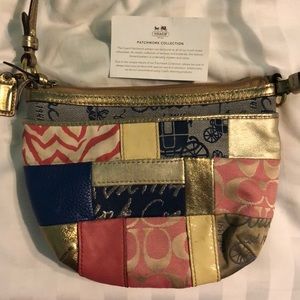 Coach patchwork purse